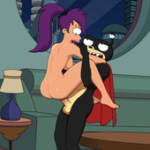 CofSquirrel Futurama Turanga_Leela // 3000x3000 // 1.7MB // jpg