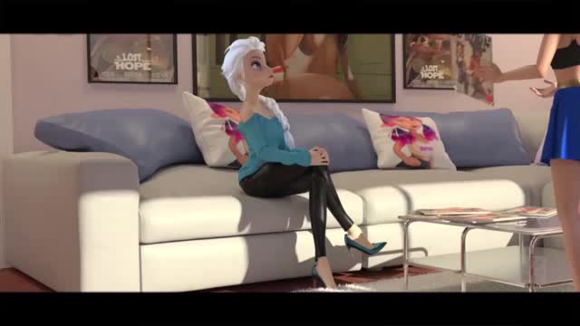 3D Animated Disney_(series) Elsa_the_Snow_Queen Frozen_(film) OCBoon Sound // 640x360 // 19.0MB // webm