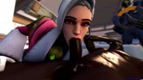 3D Animated Ashe_(Overwatch) Overwatch Shweeei Source_Filmmaker // 1920x1080 // 631.6KB // webm