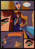 Blackfire Comic DC_Comics Starfire Teen_Titans comics-toons // 923x1300 // 179.4KB // jpg