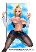 Android_18 Dragon_Ball_Z TomWlod // 754x1095 // 189.7KB // jpg