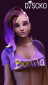 3D Blender DisckoA Overwatch Sombra // 720x1280 // 389.8KB // jpg