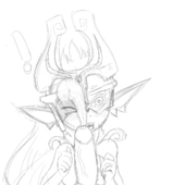 Midna RandyyButternubs The_Legend_of_Zelda // 1280x1280 // 772.5KB // png