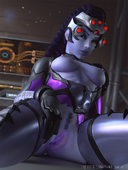 3D Blender Maskey Overwatch Widowmaker // 864x1152 // 446.1KB // jpg