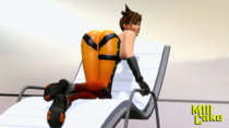 3D Animated Overwatch Source_Filmmaker Tracer // 640x360 // 7.7MB // gif