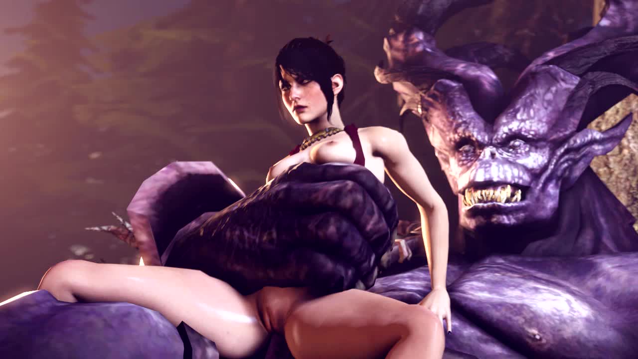 3D Animated Dragon_Age Morrigan_(Dragon_Age) bluelightsfm // 1280x720 // 2.6MB // webm