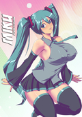 Hatsune_Miku Vocaloid bokuman // 636x900 // 399.2KB // jpg