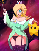 Luma Princess_Rosalina Super_Mario_Bros // 1160x1500 // 1.4MB // png