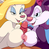 Animaniacs Crossover Fifi_La_Fume Minerva_Mink lonbluewolf // 1280x1280 // 545.1KB // png