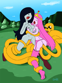 Adventure_Time Dahs Jake_the_Dog Marceline_the_Vampire_Queen Princess_Bubblegum // 829x1100 // 408.0KB // jpg