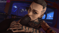 3D Animated Jack_(Subject_Zero) Leeterr Mass_Effect Source_Filmmaker // 480x270 // 1.2MB // gif