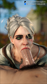 3D Blender Ciri The_Witcher_3:_Wild_Hunt Tomoganim // 1080x1920 // 2.7MB // png