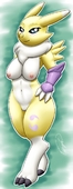 Digimon GeFauz Renamon // 580x1500 // 182.8KB // jpg