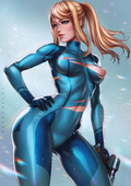 Metroid Samus_Aran dandonfuga // 3508x4961 // 5.6MB // jpg