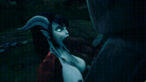 Animated Draenei World_of_Warcraft // 854x480 // 3.0MB // gif