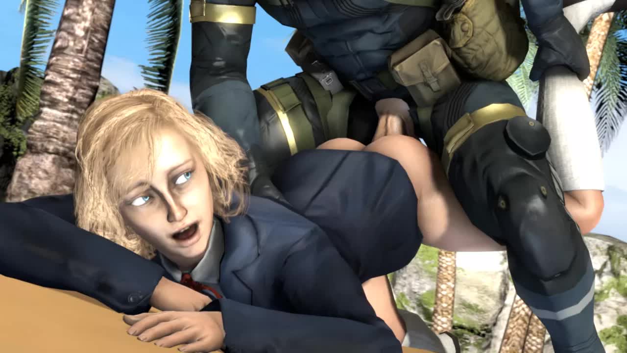 3D Animated Kushishekku Metal_Gear_Solid_V:_The_Phantom_Pain Paz_Ortega_Andrade // 1280x720 // 2.5MB // webm