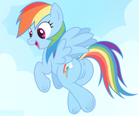 Maishidasama My_Little_Pony_Friendship_Is_Magic Rainbow_Dash // 1258x1050 // 300.3KB // png