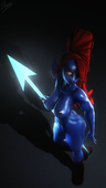 3D Blender Undertale Undyne nsfwo262 // 1080x1920 // 2.0MB // png