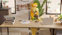 3D Animal_Crossing Animated Isabelle Sound marrubi // 1280x720, 40s // 7.2MB // mp4