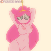 Adventure_Time Princess_Bubblegum TwistedGrim // 900x900 // 2.1MB // gif