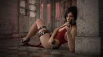 3D Ada_Wong Resident_Evil Stocking // 3840x2160 // 6.8MB // png