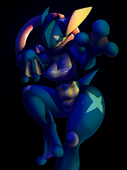 Greninja_(Pokémon) Pokemon elPatrixF // 1113x1495 // 1023.5KB // png