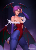 Darkstalkers Lilith_Aensland Tarakanovich // 1125x1550 // 543.4KB // jpg