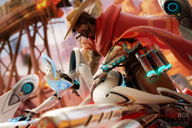 3D Blender Echo Mccree Overwatch fireboxstudio // 4320x2871 // 856.4KB // jpg