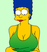 Animated Marge_Simpson The_Simpsons // 412x462 // 177.6KB // gif