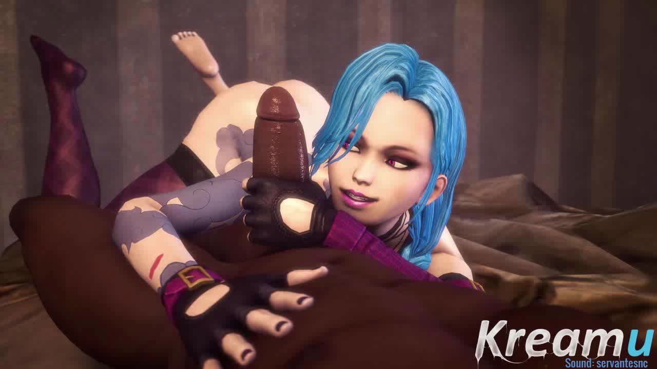 3D Animated Jinx League_of_Legends Sound Source_Filmmaker kreamu servantesnc // 1280x720 // 3.8MB // webm