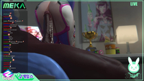 3D Animated Blender D.Va Overwatch Sound ThreeDust // 1280x720, 87.9s // 23.1MB // webm