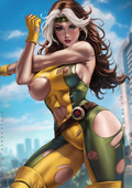 Marvel_Comics Rogue_(X-Men) X-Men dandonfuga // 3000x4243 // 892.8KB // jpg