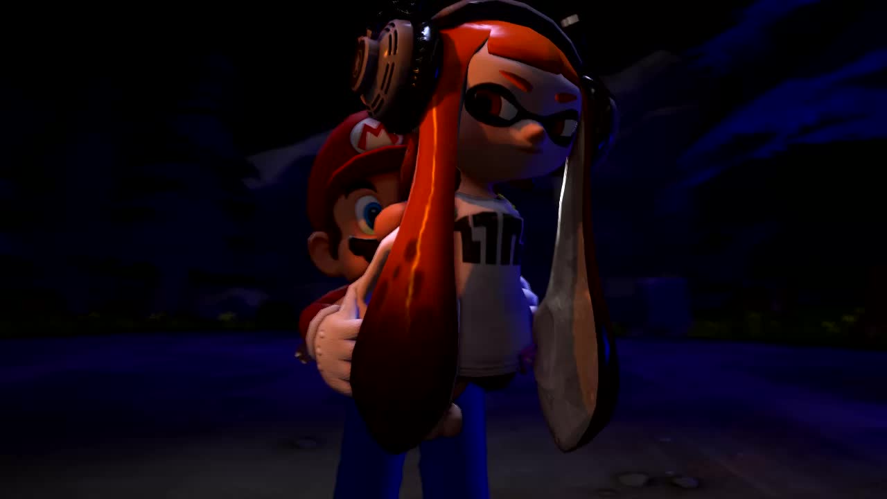 3D Animated Inkling Mario Sound Source_Filmmaker Splatoon Super_Mario // 1280x720 // 1.4MB // webm