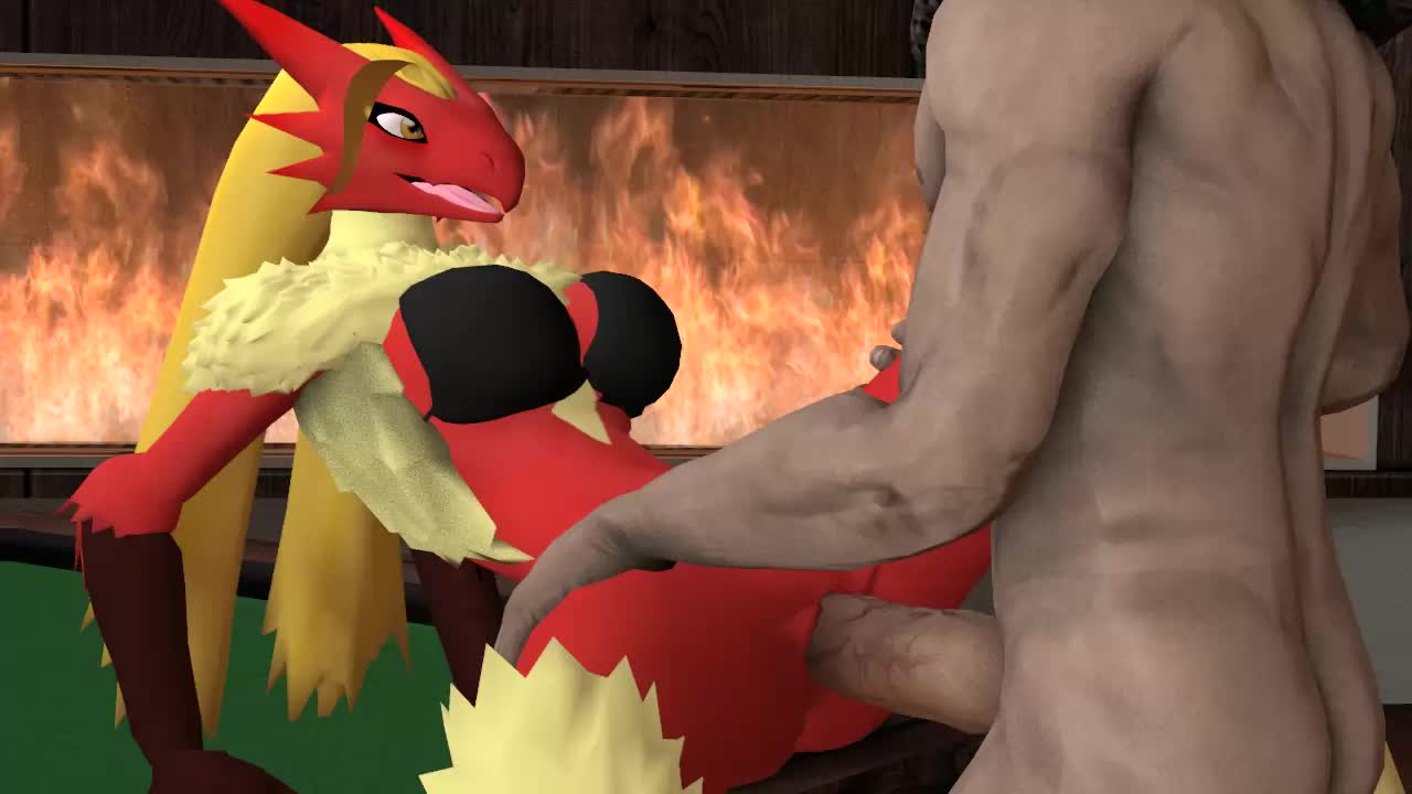 3D Animated Blaziken_(Pokémon) Pokemon Scrungusbungus // 1280x720 // 2.0MB // webm