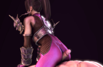 3D Animated Soul_Calibur Taki redmoa // 1100x720 // 6.9MB // gif