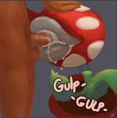 Piranha_Plant Super_Mario_Bros // 1323x1339 // 1.5MB // png