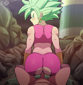 Animated ArsenalSFX Caulifla D-Art Dragon_Ball_Super Kefla Sound // 800x816, 20s // 23.7MB // webm