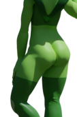 3D Blender Peridot Steven_Universe Wunder // 1557x2337 // 3.2MB // png