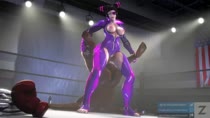 3D Animated Juri_Han Source_Filmmaker Street_Fighter Zeta_Saint // 1920x1080 // 1.2MB // webm