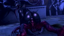 3D Animated Carnage She-Venom Source_Filmmaker Spider-Man_(Series) // 1920x1080 // 12.5MB // mp4