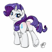 My_Little_Pony_Friendship_Is_Magic Randomness Rarity // 700x700 // 255.4KB // png