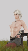 3D AtlasSFM Blender Ciri The_Witcher_3:_Wild_Hunt // 864x1536 // 950.6KB // png