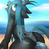 My_Little_Pony_Friendship_Is_Magic Queen_Chrysalis candyfloshies // 1280x1280 // 985.5KB // png