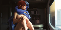 3D Asari Femshep Liara_T'Soni Major_Guardian Mass_Effect // 6000x3000 // 1.3MB // jpg