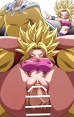 Caulifla Crossover Dragon_Ball_Super One_Punch_Man Saitama // 625x984 // 91.5KB // jpg