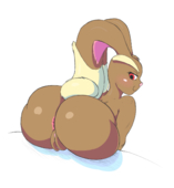 Lopunny_(Pokémon) Pokemon // 1200x1300 // 284.3KB // png