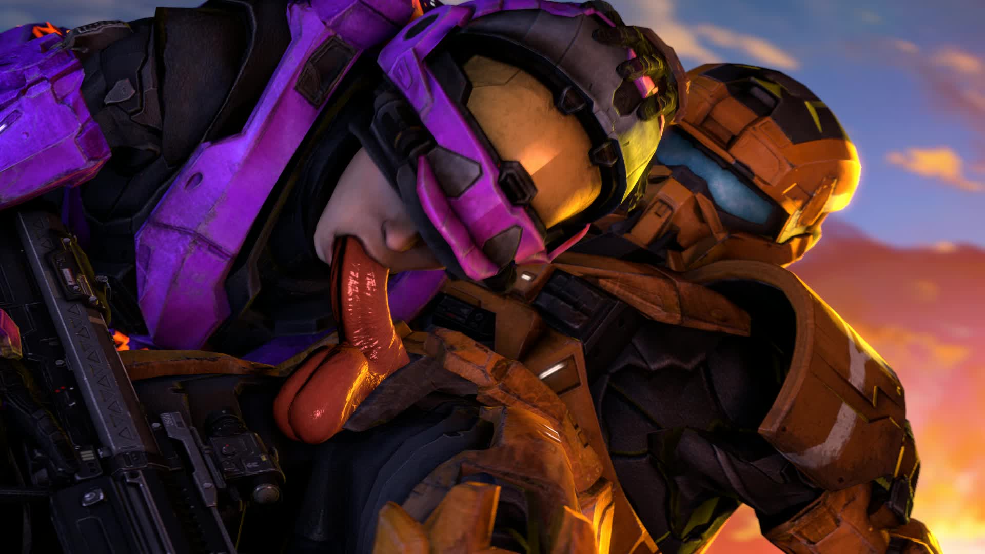 3D Animated Halo Source_Filmmaker Spartan pallidsfm // 1920x1080 // 1.3MB // webm