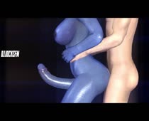 3D Animated Asari Djjock Liara_T'Soni Mass_Effect Sound Source_Filmmaker // 1280x720 // 6.9MB // webm