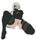 Android_2B Nier_Automata Rayzoir // 929x1068 // 214.6KB // png