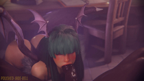 3D Animated Blender Darkstalkers Morrigan_Aensland Polished-Jade-Bell Sound // 1280x720, 48.4s // 34.2MB // webm